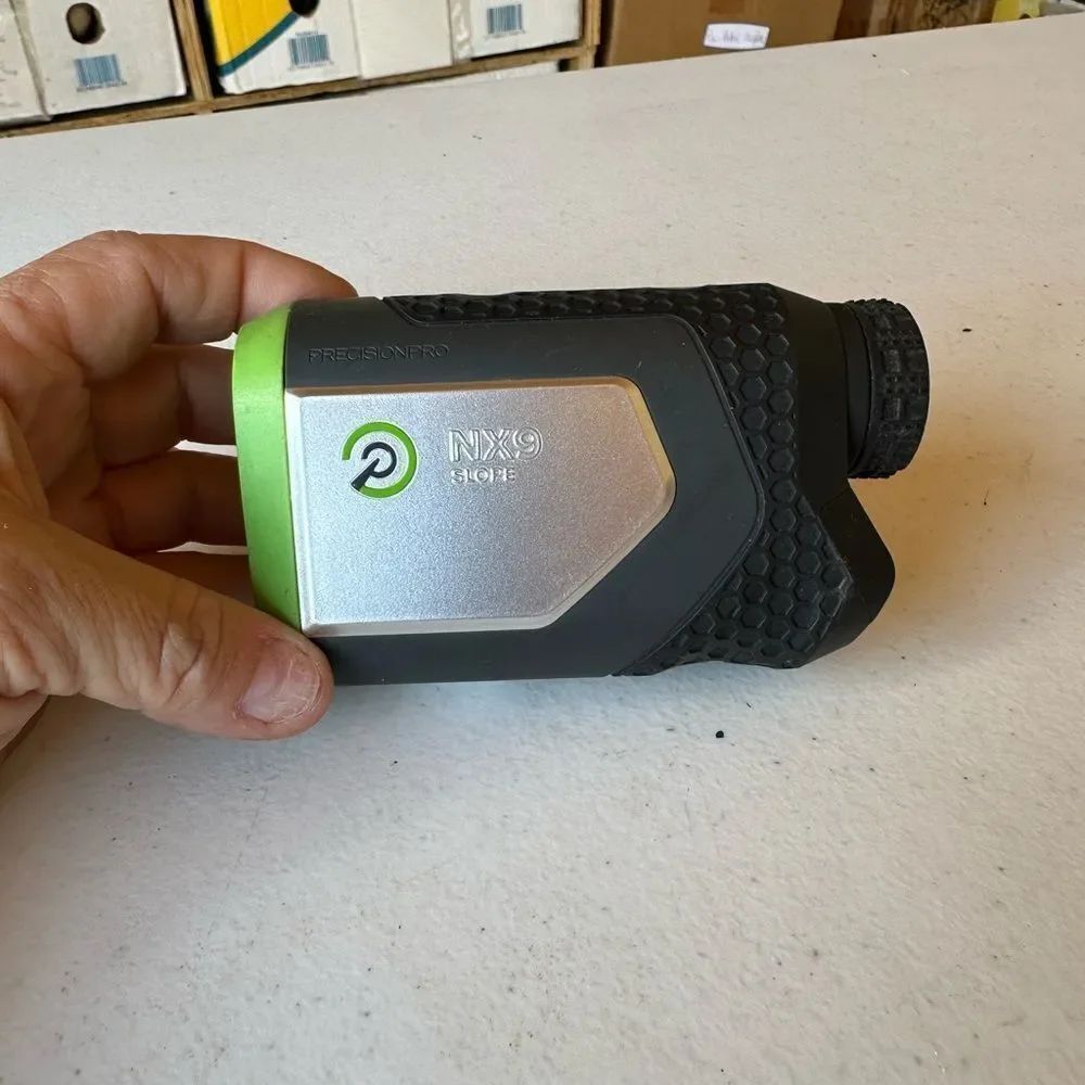 Precision Pro NX9 Slooe Golf Rangefinder - Black and Green